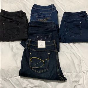 5 pairs of Chico’s Denim/Jeans